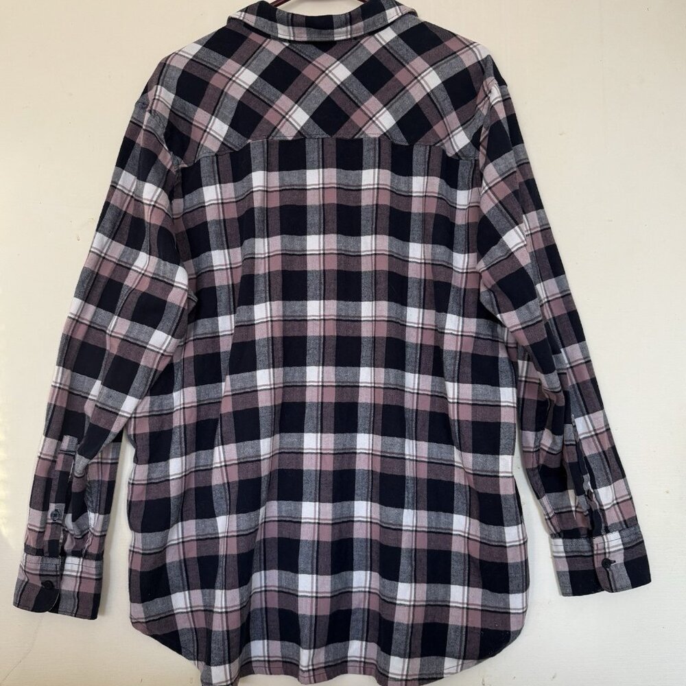 Lot of 3 Orvis Women Button Up Flannel Shirts XXL Plaid Western Cowgirl Outdoor - Picture 3 of 14
